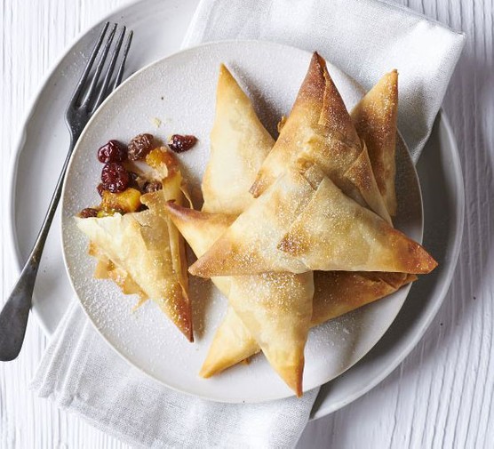 Mince Samosa With Chana 